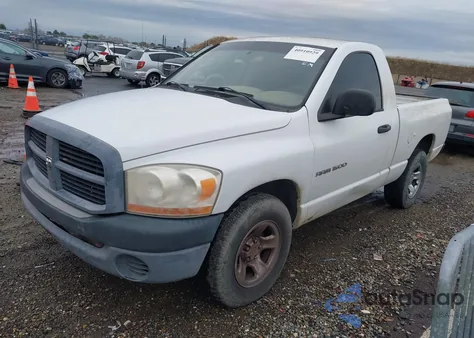 2006 Dodge Ram 1500 St from USA, damaged, VIN 1D7HA16K26J160016